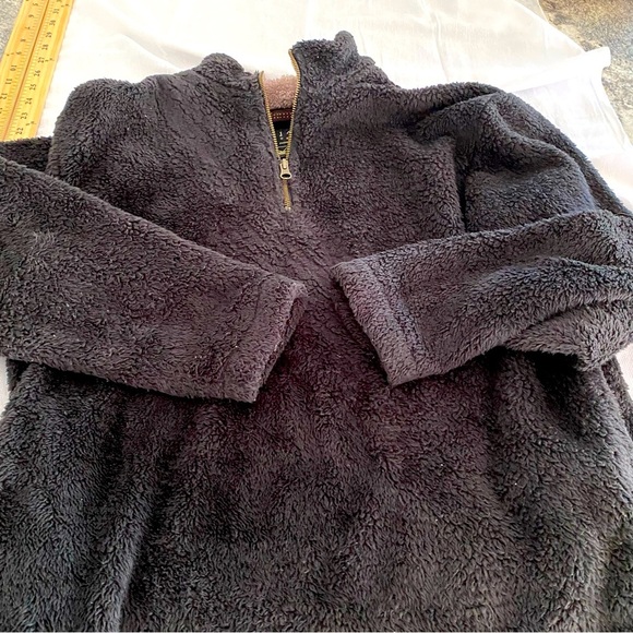 Jach’s NY jacket fleece Berber like 1/4 zip SZM. NWOT - Picture 3 of 12